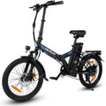 VARUN Electric Bike - Peak 500W Folding Ebike for Adults Up to 40 Milese Electric Bicycle Commuter for Women &  20MPH, 48V Removable Lithium-Battery, Stylish 20