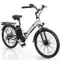 VARUN Electric Bike for Adults - 500W Electric Bicycle Up to 40 Miles, Removable Battery, 7-Speed, and Shock Absorber, Stylish 26