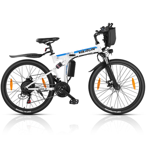 Bicicleta de montaña eléctrica plegable Varun M26 de 26''