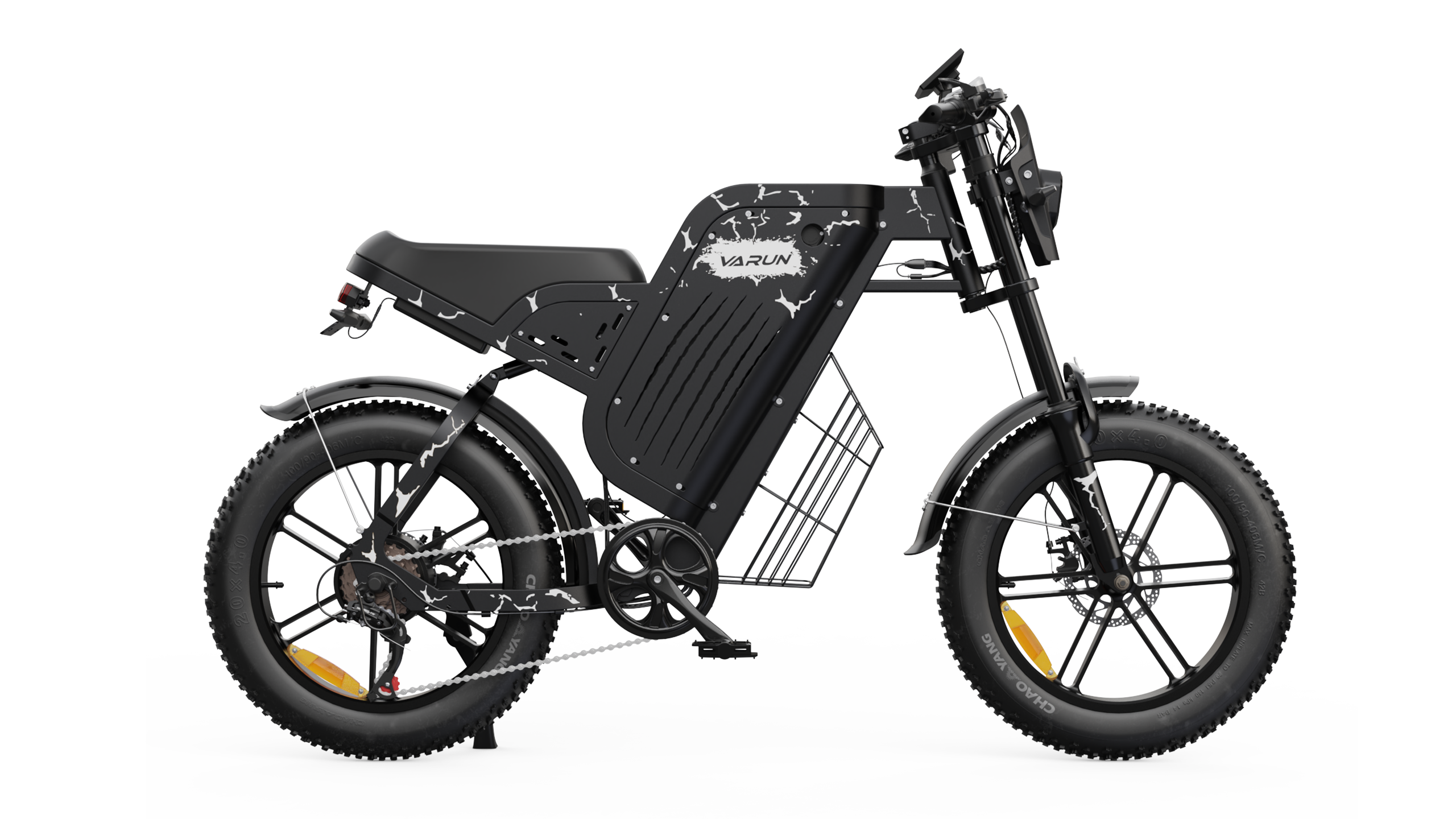 20" Fat-Tire Men's E-Bike with 48V 31.5A Battery, Up to 160 KM Range, 1000W 95Nm Motor, Full Suspension